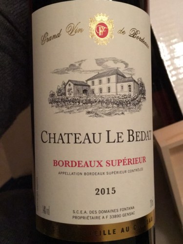 Chateau Le Bedat - Bordeaux Superieur 2021