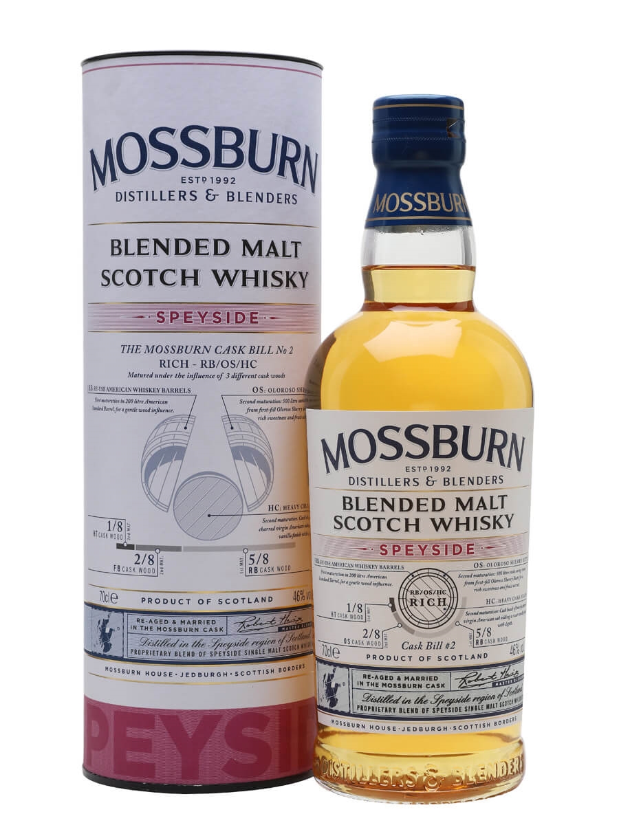 Mossburn Speyside Blended Malt Scotch Whisky