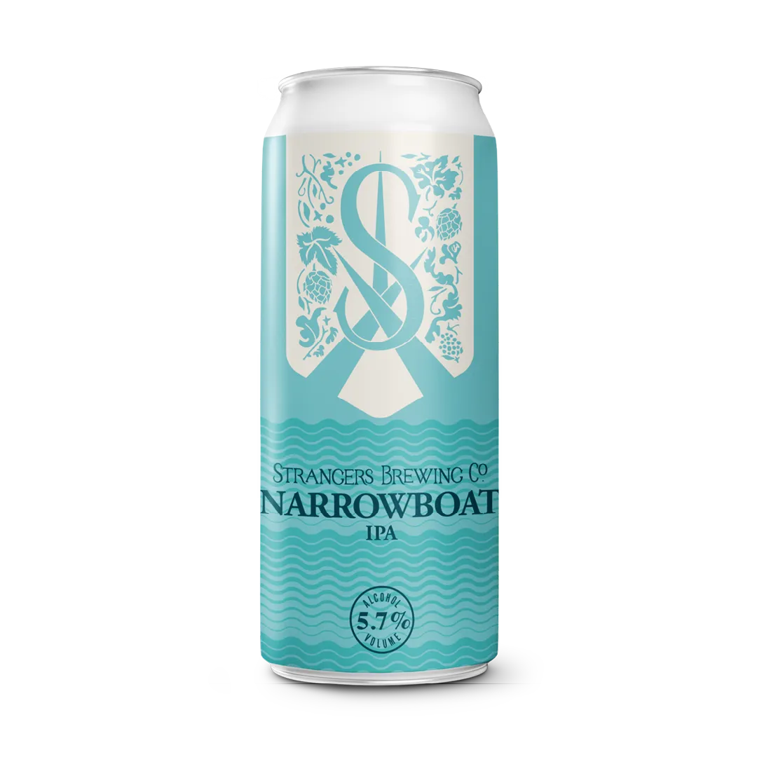 Strangers Brewing Co - Narrowboat IPA (Cans) (44cl)