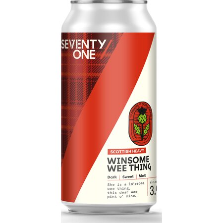 71 Brewing - Winsome Wee Thing Scottish Heavy (Cans) (44cl)