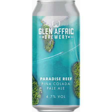 Glen Affric Brewery - Paradise Reef Pina Colada Pale Ale (Cans)(44cl)