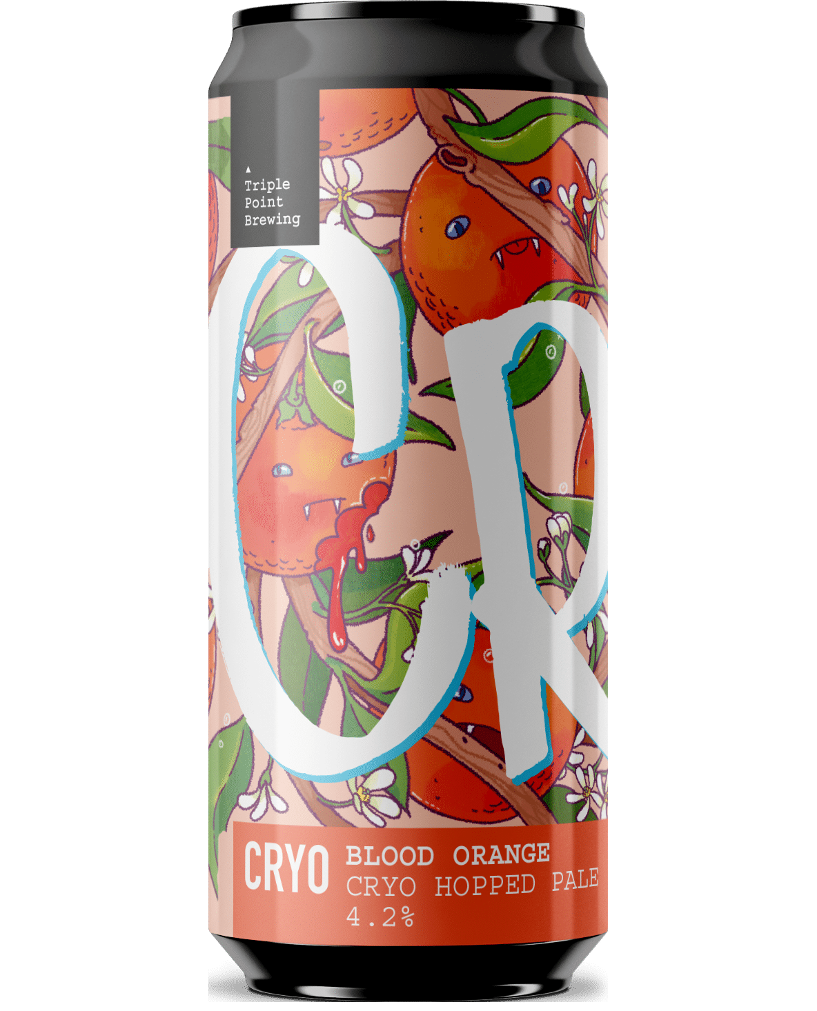 Triple Point Brewing - Cryo Blood Orange Pale Ale (Cans) (44cl) (Gluten Free)