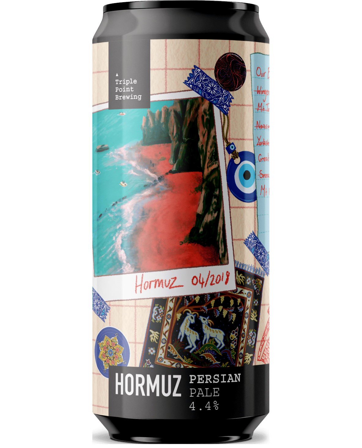 Triple Point Brewing - Hormuz Persian Pale Ale (Cans) (44cl) (Gluten Free)