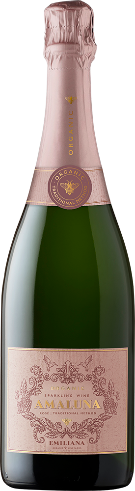 Amaluna Organic Sparkling Rose Wine