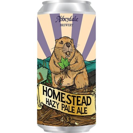 Abbeydale Brewery - Homestead Hazy Pale Ale (Cans)(44cl)(Gluten Free)