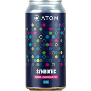 Atom Brewery - Symbiotic Simcoe & Sabro Hazy Pale Ale (Cans) (44cl)