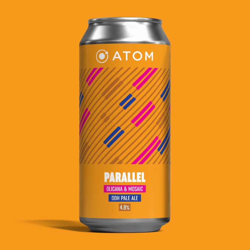Atom Brewery - Parallel Olicana & Mosaic DDH Pale Ale (Cans) (44cl)