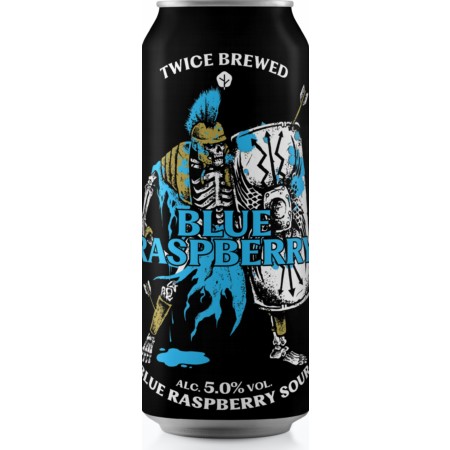Twice Brewed - Blue Raspberry Sour (Cans) (44cl)