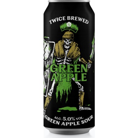Twice Brewed - Green Apple Sour (Cans) (44cl)