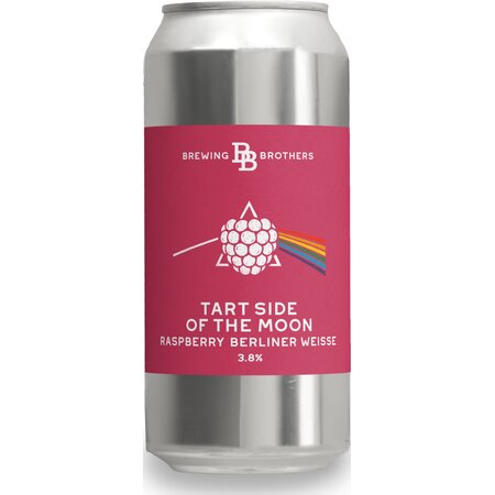 Brewing Brothers Brewery - Tart Side Of The Moon Raspberry Berliner Weisse (44cl) (Cans)