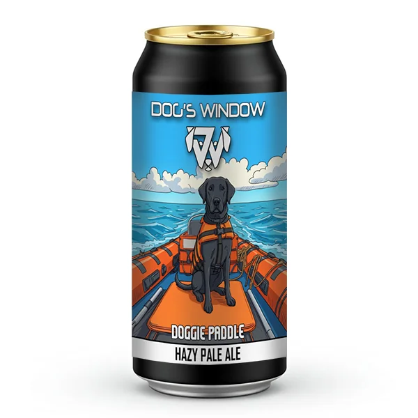Dog's Window Brewery - Doggie Paddle Hazy Pale Ale (44cl) (Cans)