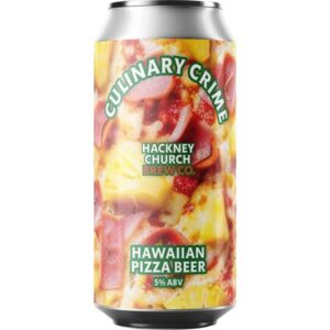 Hackney Church Brew Co - Culinary Crime Hawaiian Pizza Beer (Cans) (44cl)