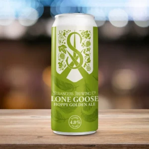 Strangers Brewing Co - Lone Goose Hoppy Golden Ale (Cans) (44cl)(Gluten Free)