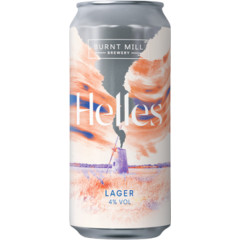 Burnt Mill Brewery - Helles Lager (44cl) (Cans)(Gluten Free)