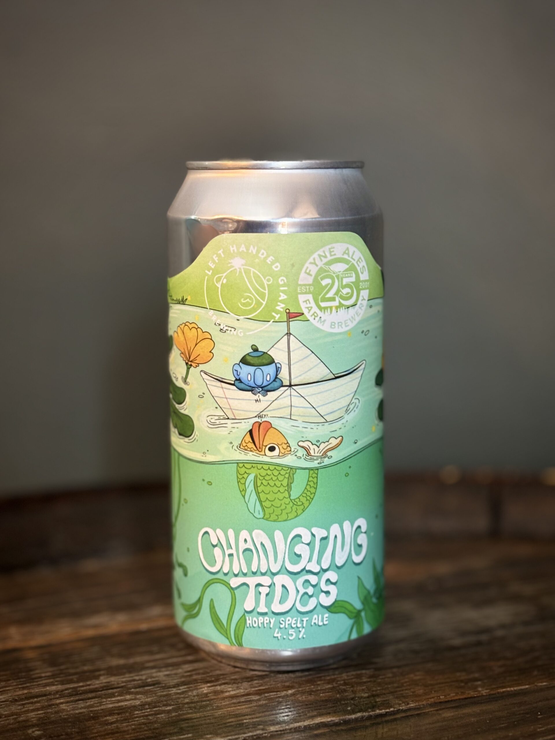 Left Handed Giant - Changing Tides Hoppy Spelt Ale (Cans) (44cl)