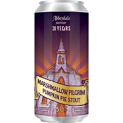 Abbeydale Brewery - Marshmallow Pilgrim Pumpkin Pie Stout (Cans)(44cl)(Gluten Free)