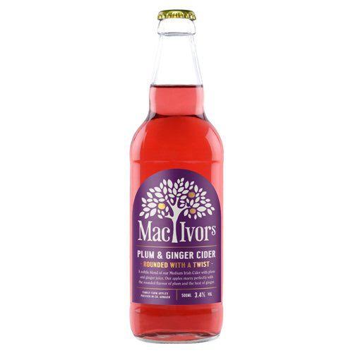 Mac Ivors Cider - Plum & Ginger Cider (50cl)